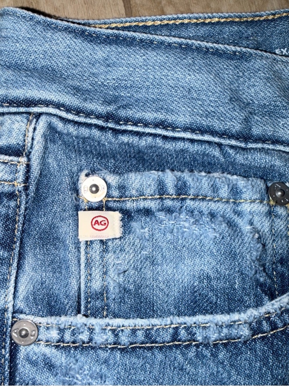 AG-ED Denim Slouchy Slim Ex Boyfriend Jeans Size 29 - Picture 12 of 16
